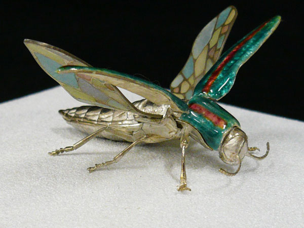 自在置物標本箱 タマムシ