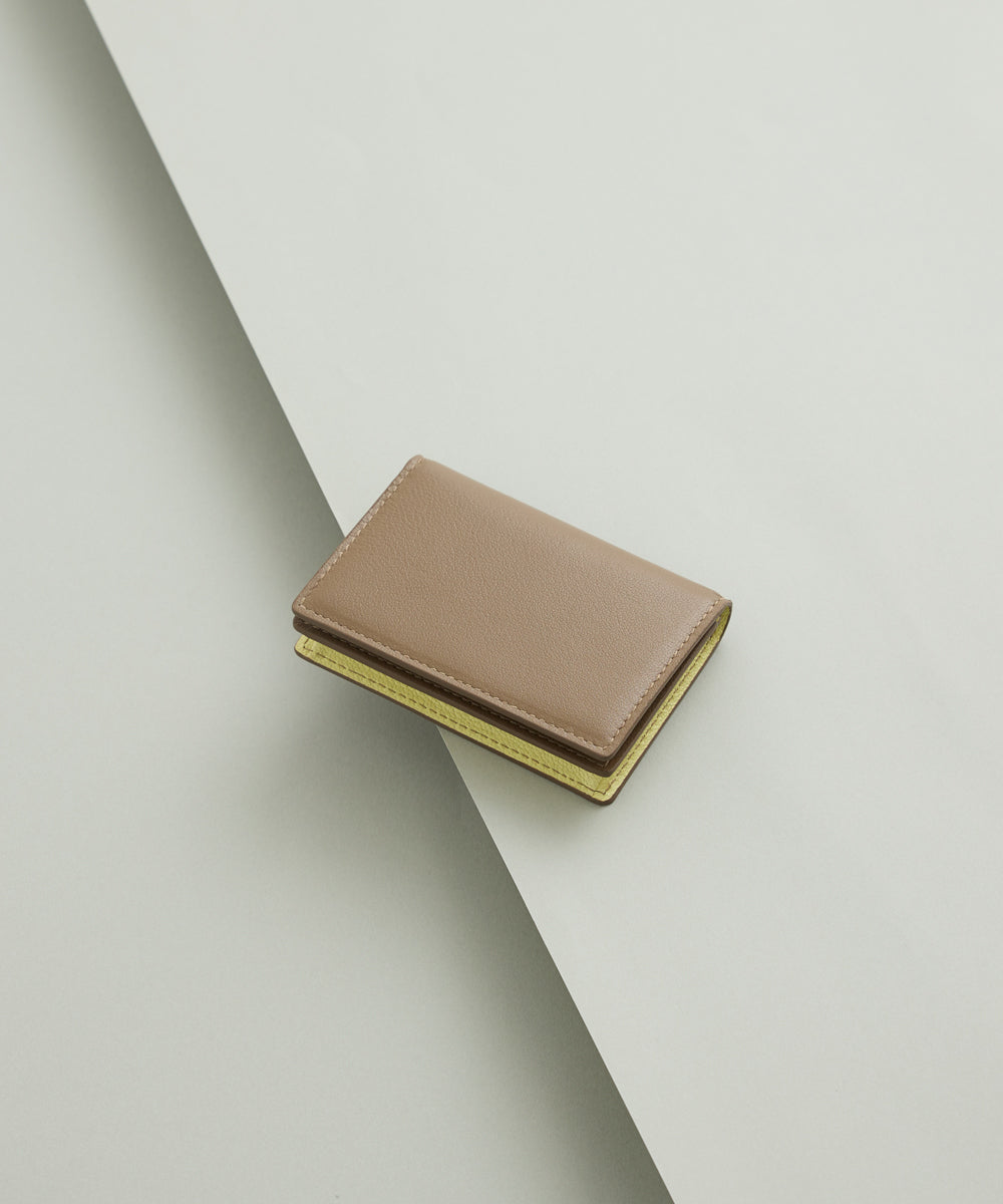 Card Holder - Topo × Yellow – MOLINI（モリニ）オフィシャル