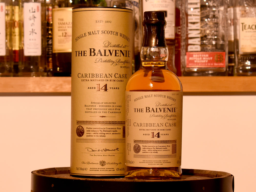 ザ・バルヴェニー14年 カリビアンカスク – ラム樽がもたらす南国の風味