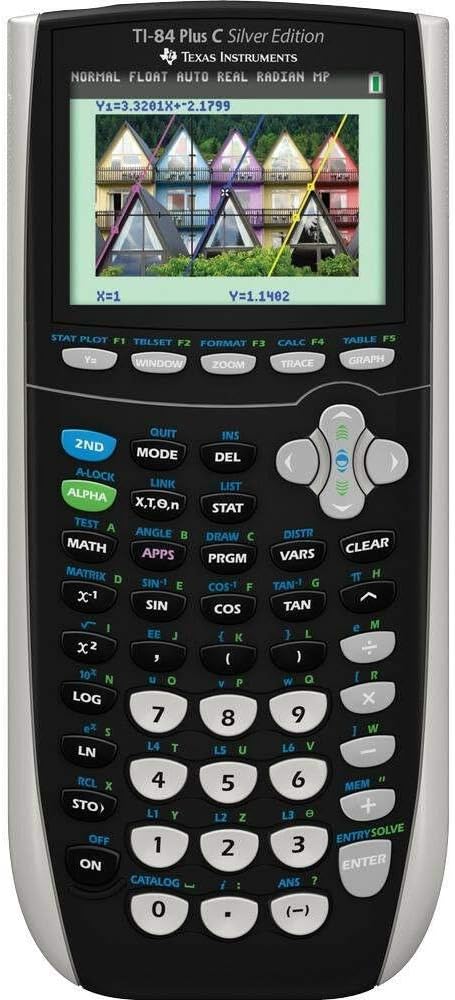 Texas Instruments TI 84 Plus C Silver Edition - 10 Pack - Factory