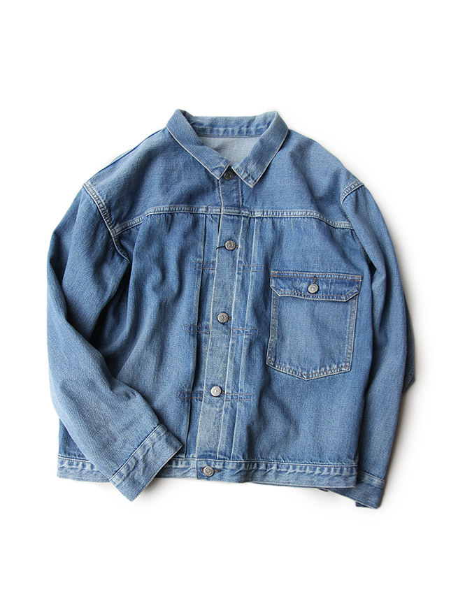 MATIN » Blog Archive » LENO “BRENDA” BIG TRUCKER JACKET ［FADE