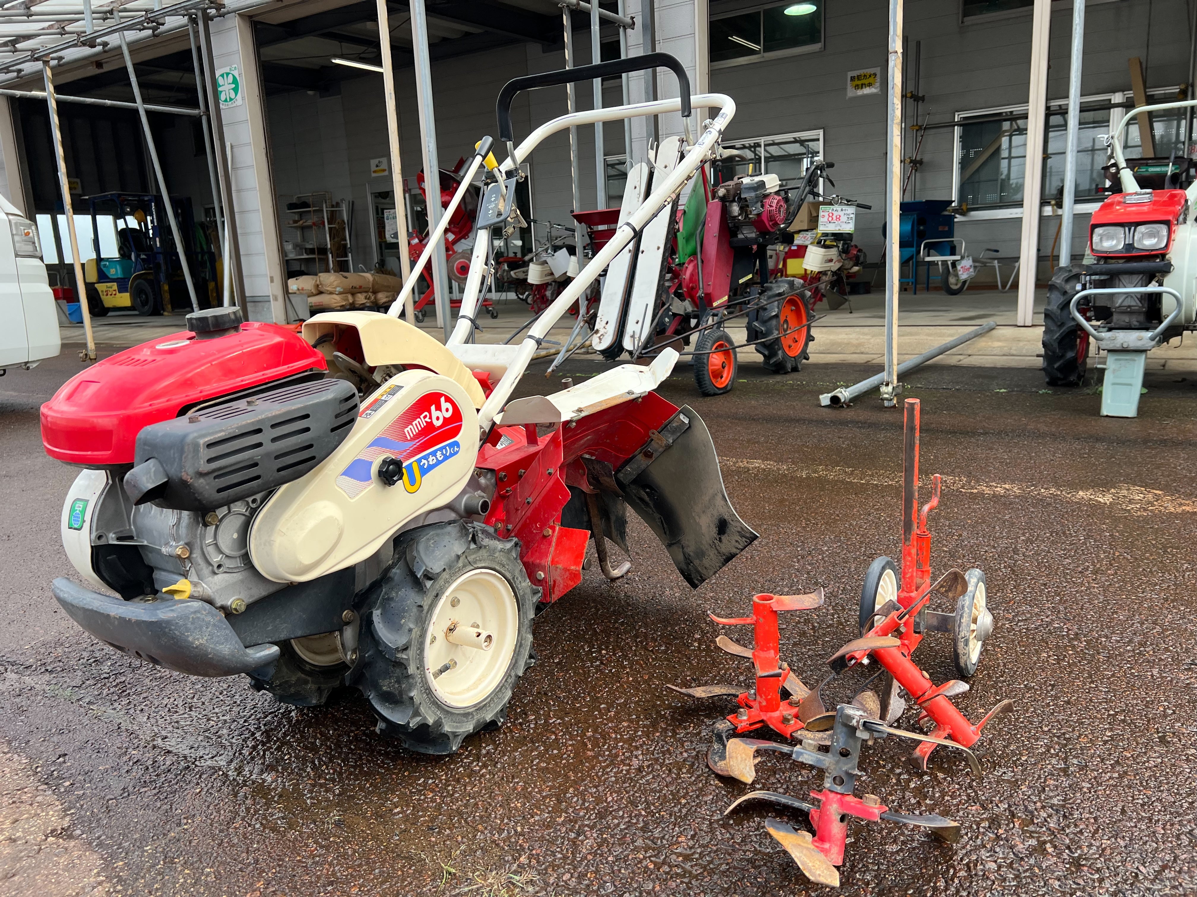 三菱 中古 耕耘機 【うねもりくん仕様】＊MMR66『オイル滲みあり