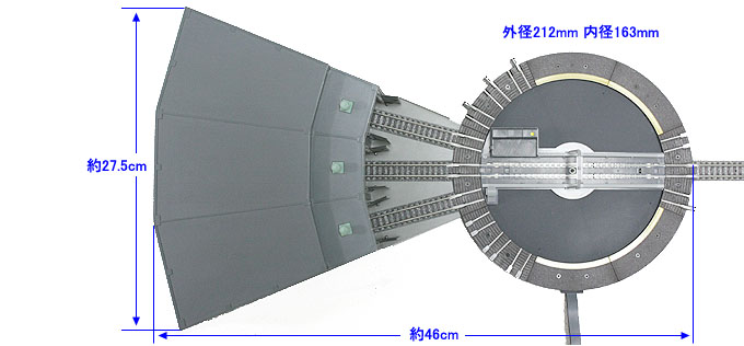 扇形機関庫(KATO)