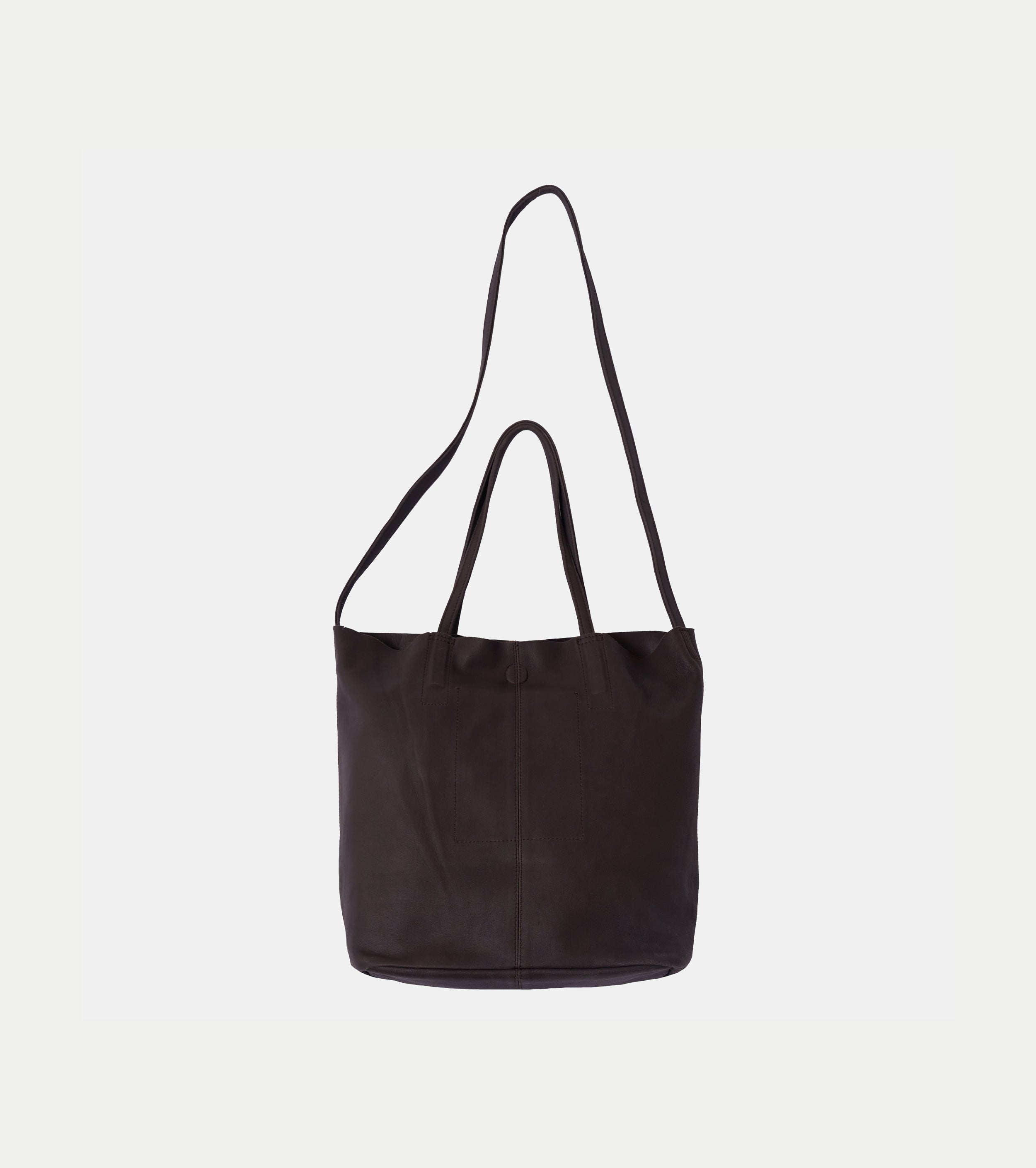 Morphee 3way medium tote , D Choco – Navyblue