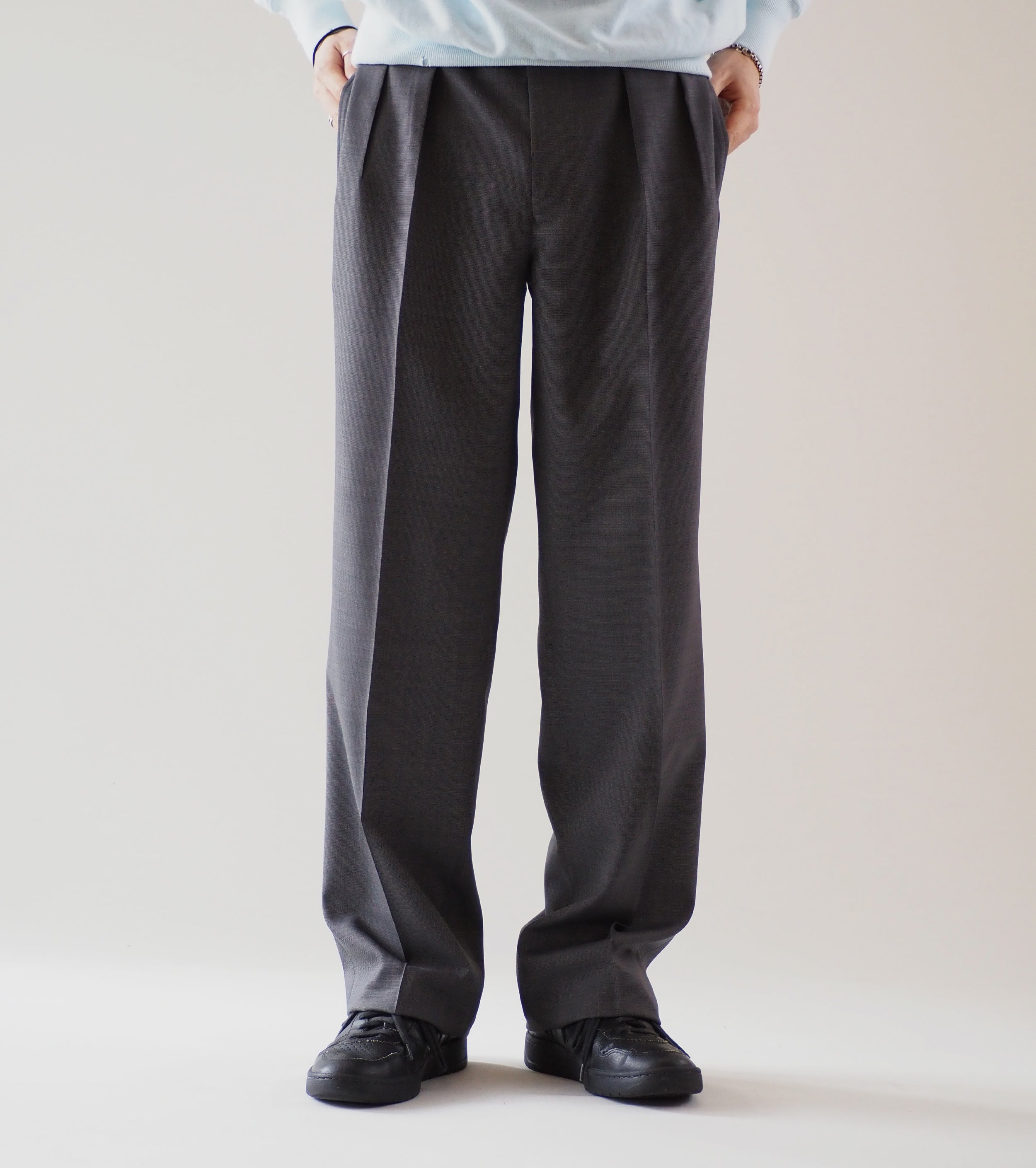 MAATEE＆SONS 永遠スラックス , Pinhead – Navyblue