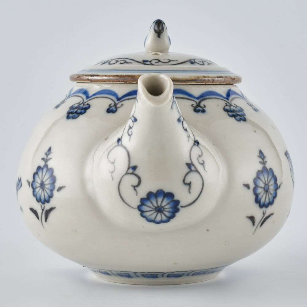 作家 中西申幸 鳥遊戯画 ポット ¥22,000 大人の焼き物