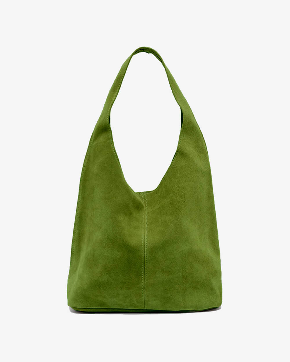 The Camilla Suede Tote Bag in Olive Green | Everyday Bag | Slouchy