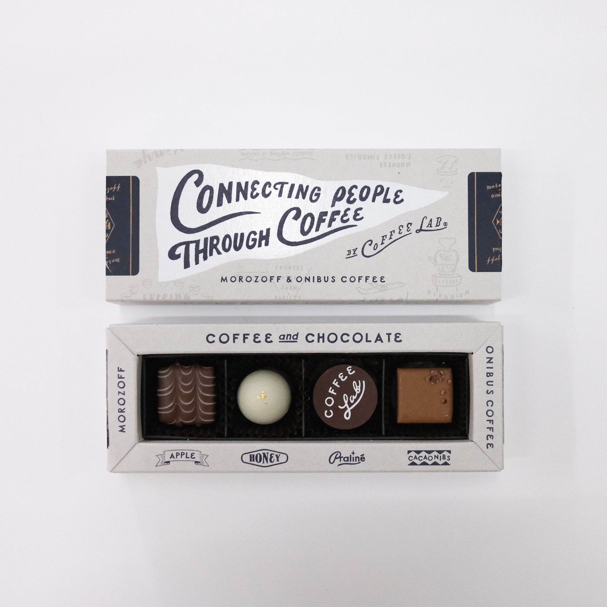 COFFEE LAB 2026】オニバスショコラ 4個入り | ONIBUS COFFEE