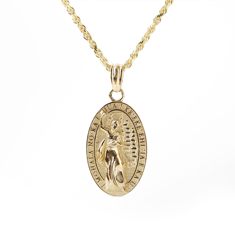 K18 ハワイアン マウナストロンガーペレ ペンダントトップ – PUAALLY