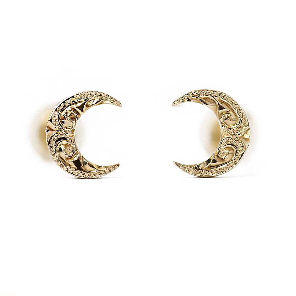 K18 ハワイアン ムーン（月）ピアス – PUAALLY(プアアリ)公式通販