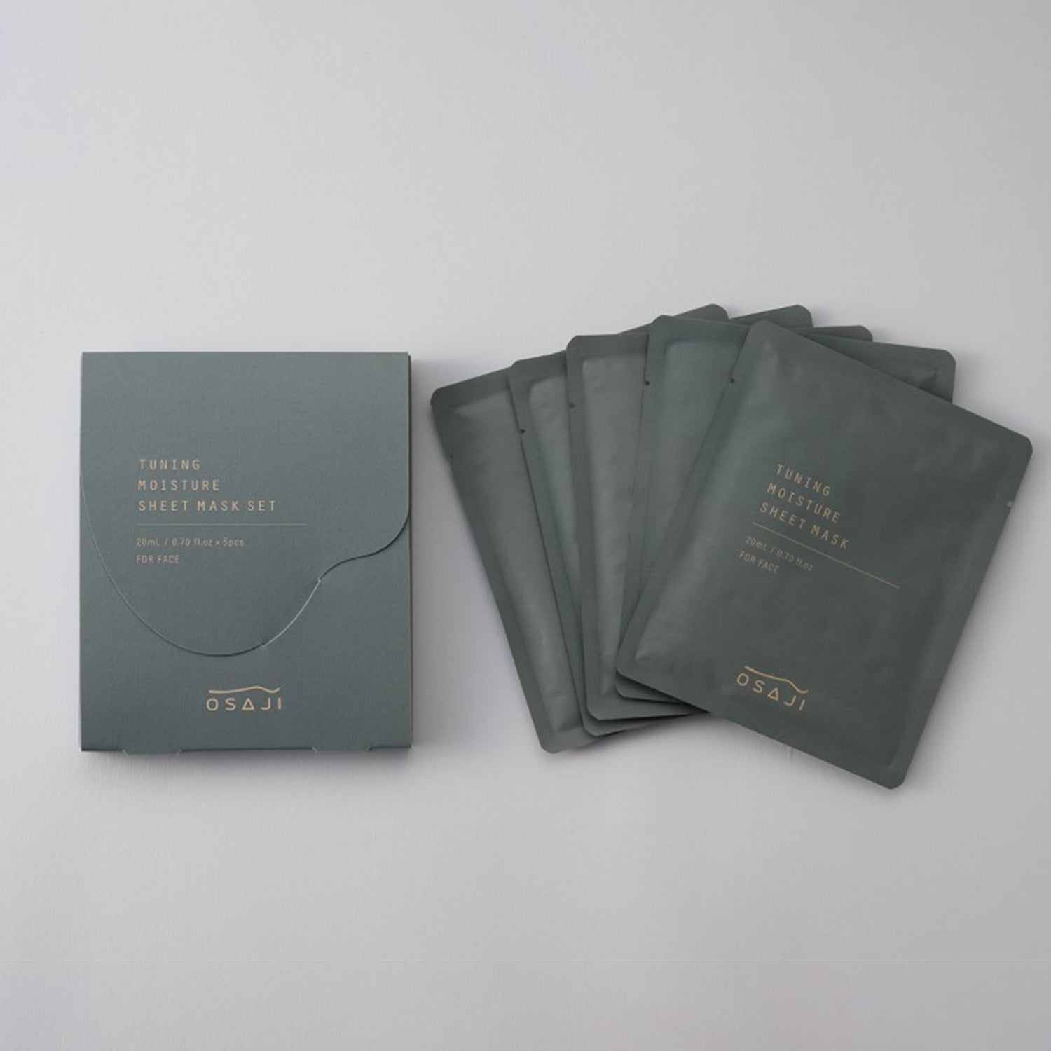 オサジ チューニング モイスチャー シートマスク セット（5枚入り