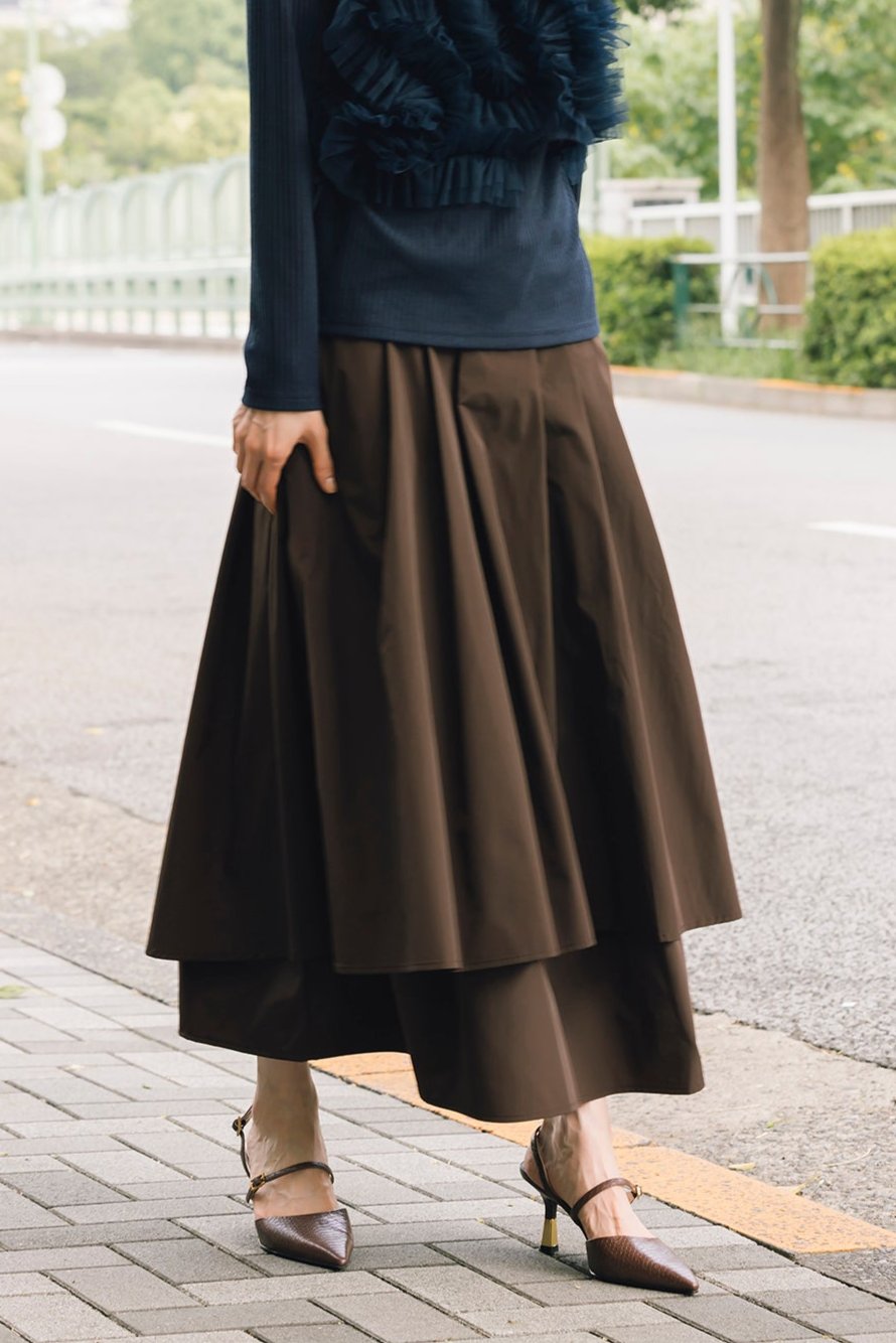 レイヤードロングスカート NS-239 – ATELIER N'S