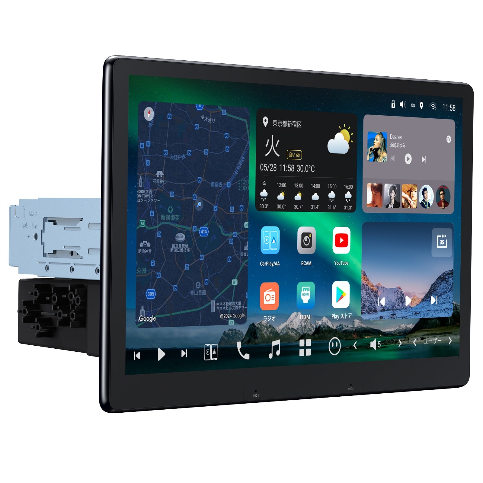 X10G129E 12.95インチ 8G+128G Androidカーナビ – ATOTO JP Store 公式店