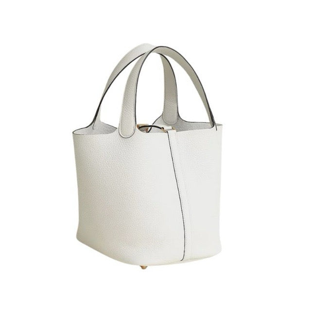 エルメス ピコタンロックMM ニューホワイト トリヨンクレマンス