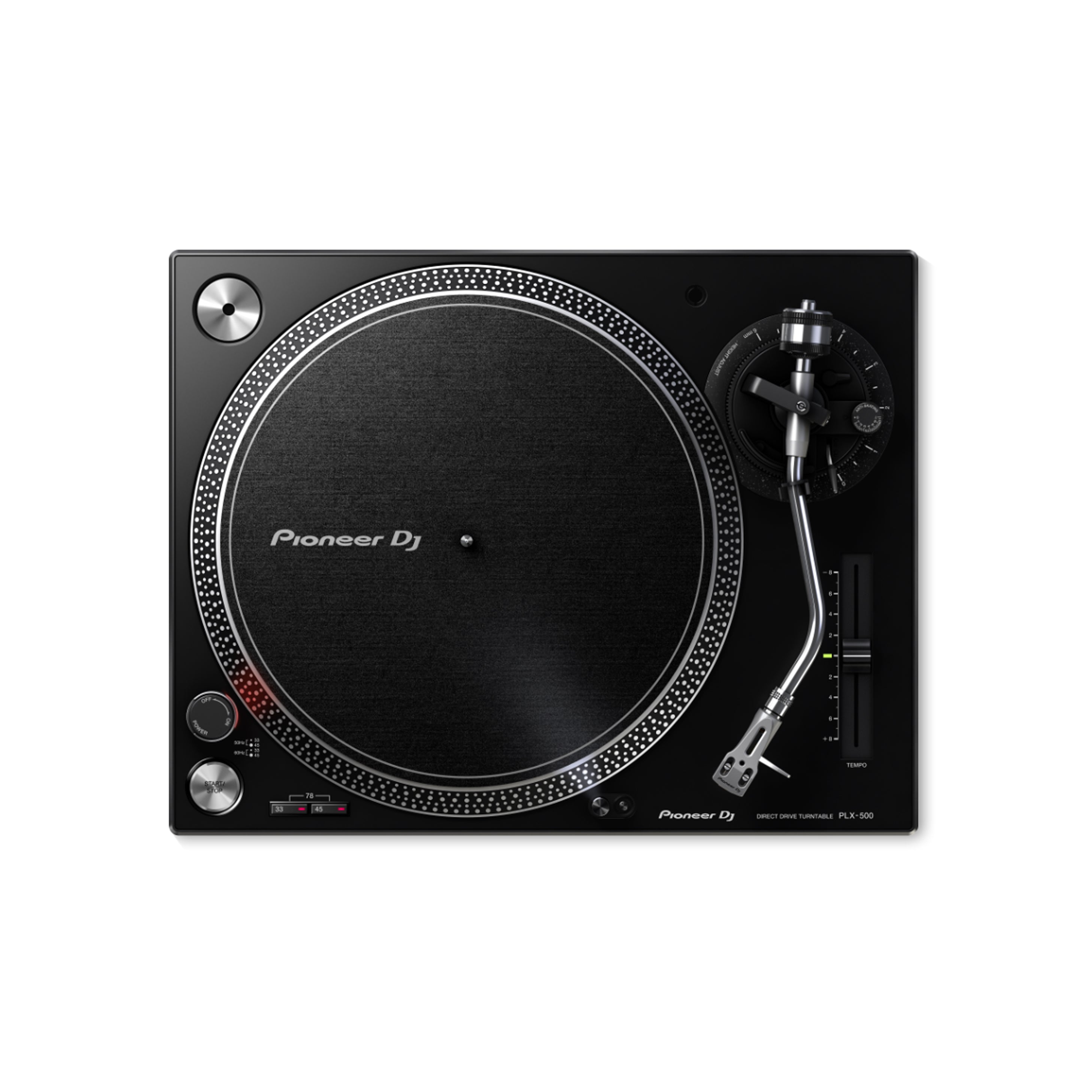Pioneer PLX-500-K Direct-Drive Turntable (Black) – AV Shack