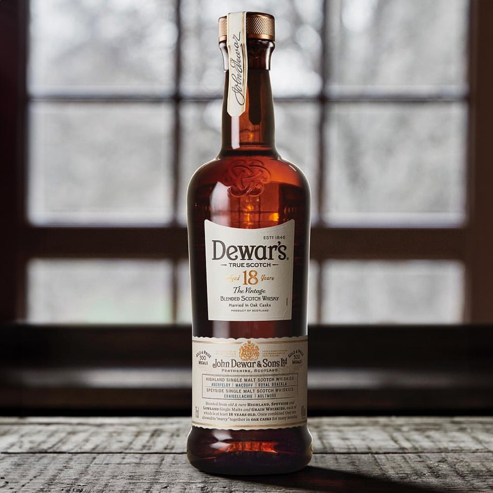 スコッチウイスキー Dewar's(デュワーズ)18年 750ml 6本 – AOYAMA GIFT