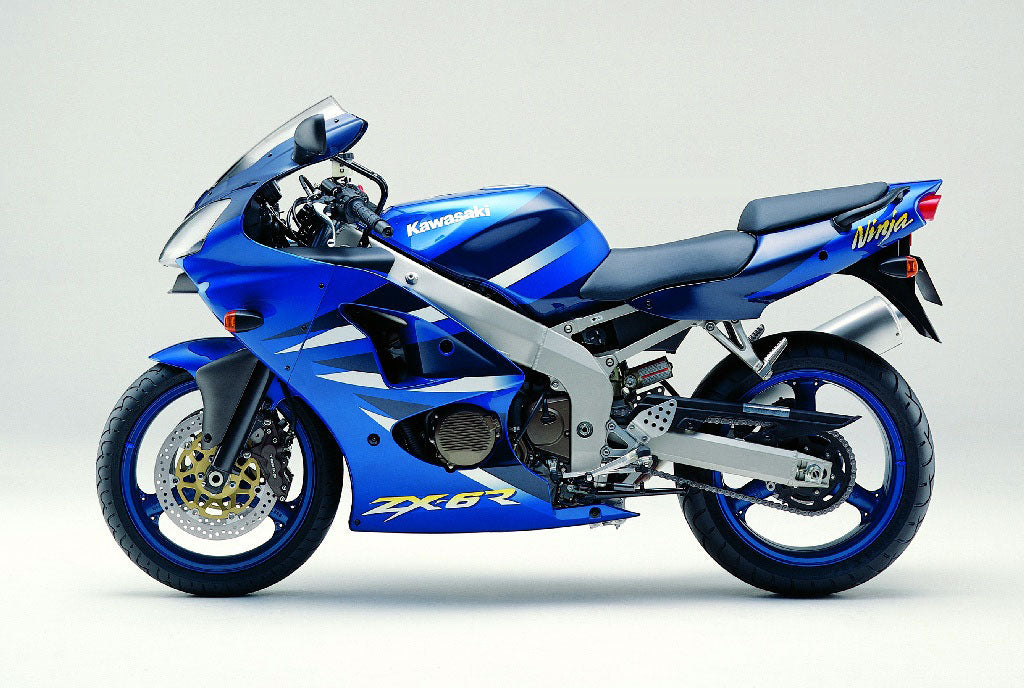 Amotopart 2000-2002 Kawasaki ZX6R 636 & 2005-2008 Kawasaki ZZR600 Bue