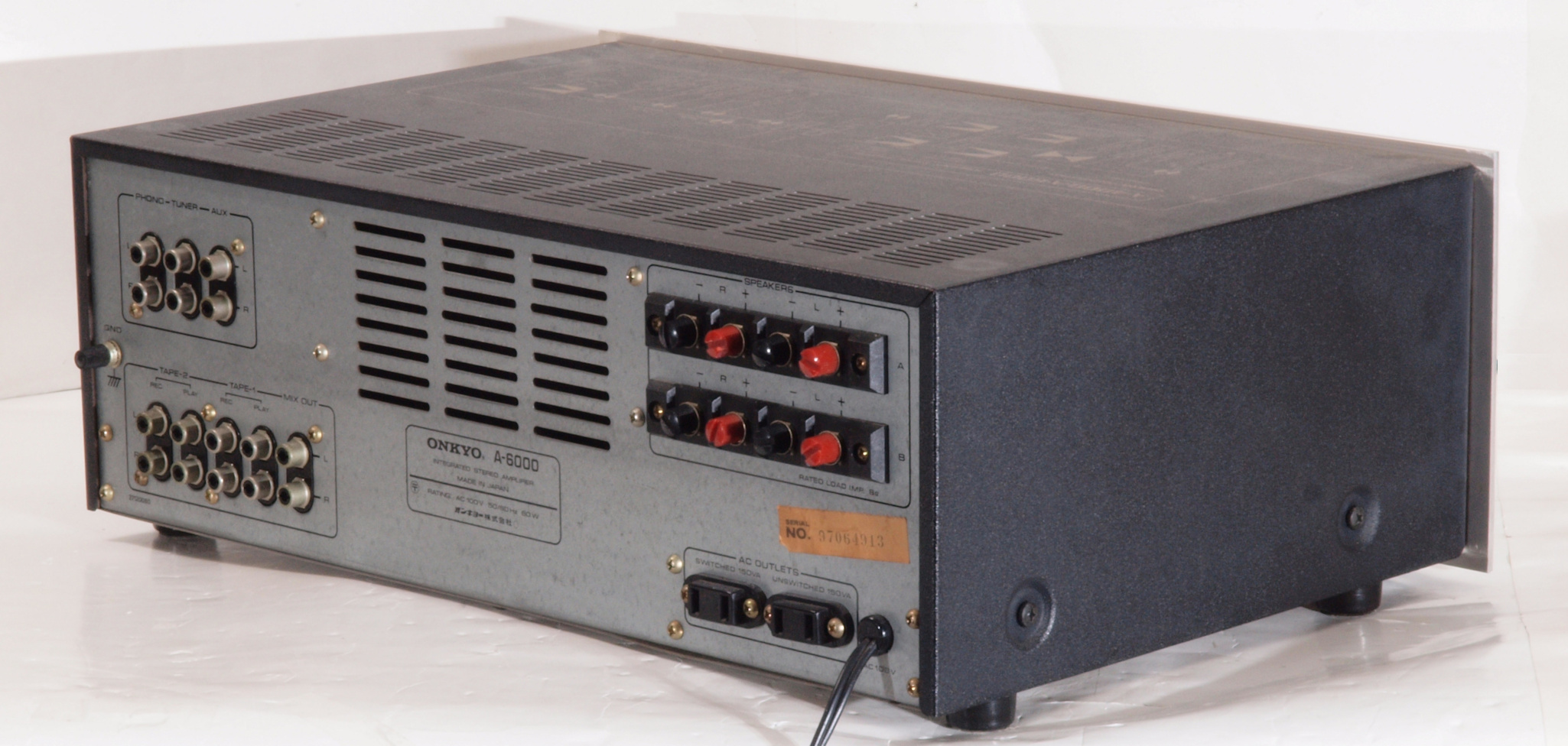 ONKYO A-6000 インテグレーテッドステレオアンプ 希少 ONKYO A-6000