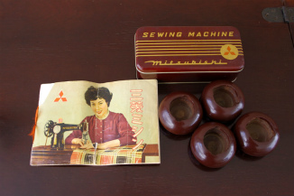 MITSUBISHI 三菱家庭用足踏みミシン ～ アンティークミシン修理士の