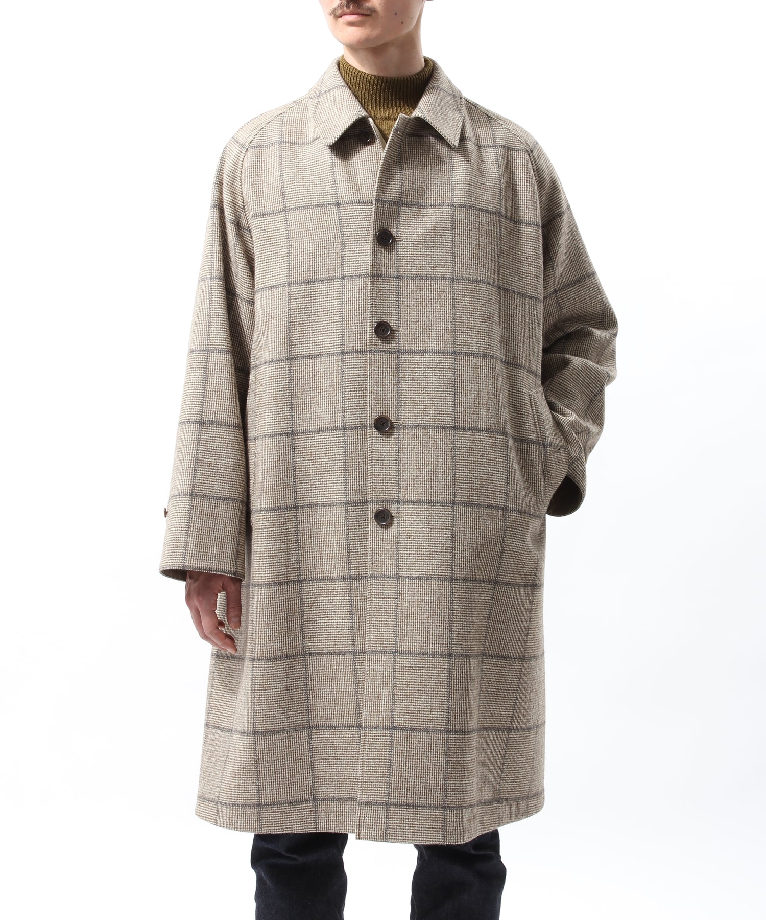 ANATOMICA SINGLE RAGLAN COAT Ⅱ REVERSIBLE / BEIGE – A'r11551