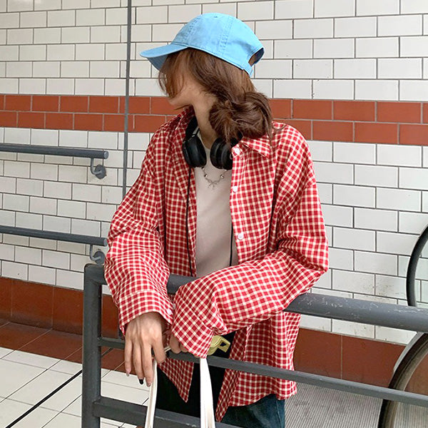 ダックスフントギンガムチェックシャツ – ArrrT