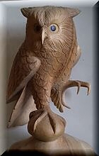 バリ島木彫り工芸品/人形の販売コーナー・WOOD CURVING