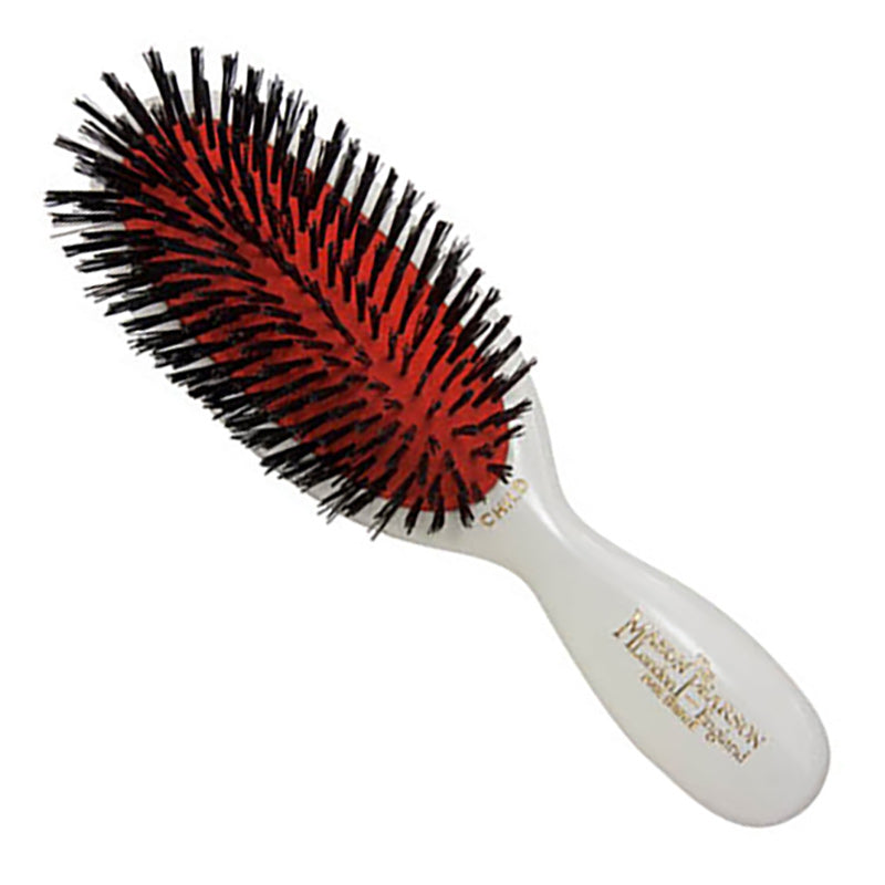 Pocket Child Bristle Hairbrush - White – C.O. Bigelow