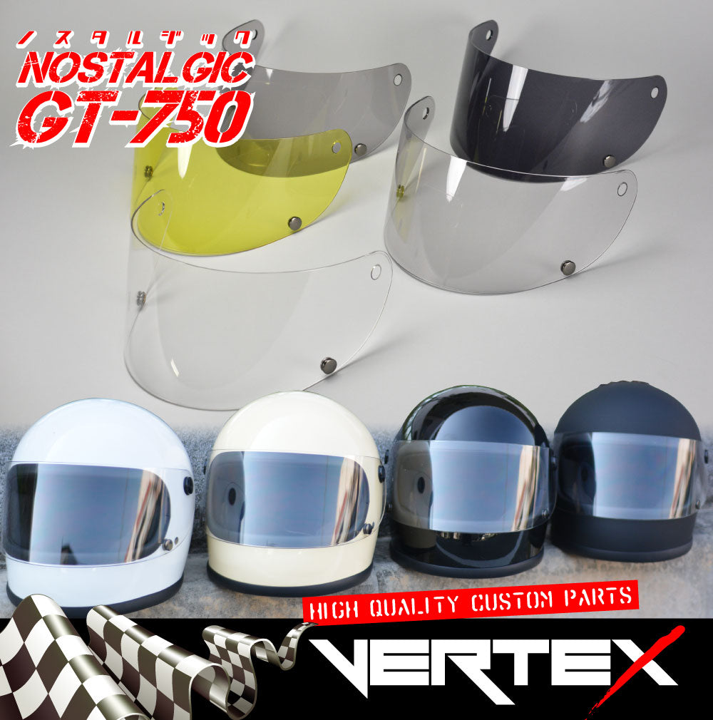 GT750 751 GT-750 751 専用 ヘルメットシールド 族ヘル – バイクマン