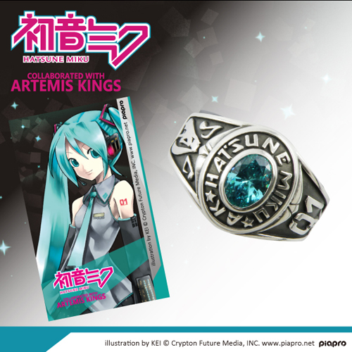 アパレル】アクセサリーブランド「Artemis Kings」と初音ミクのコラボ