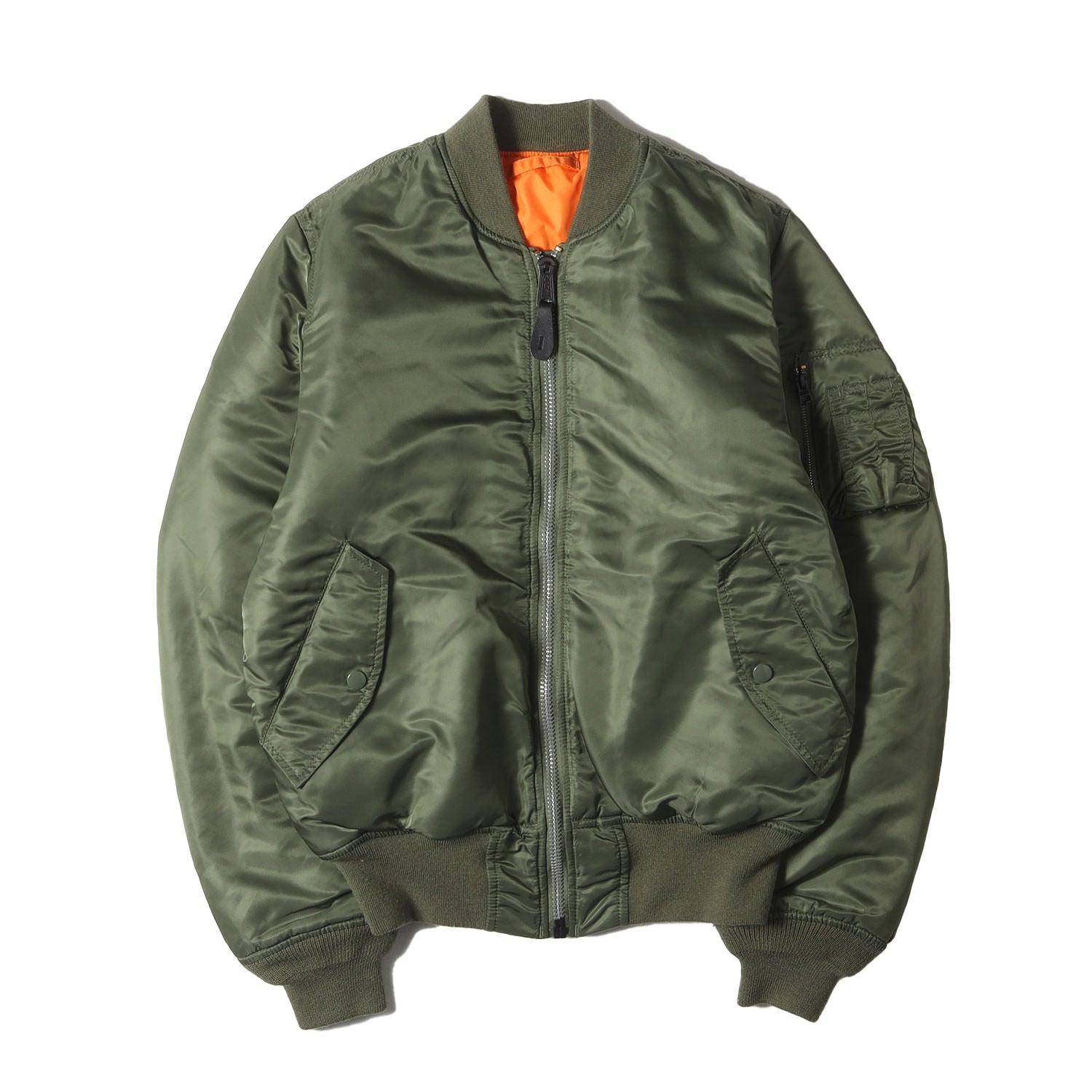 GOODENOUGH×alpha×Harris Tweed MA-1 GOODENOUGH ALPHA MA-1