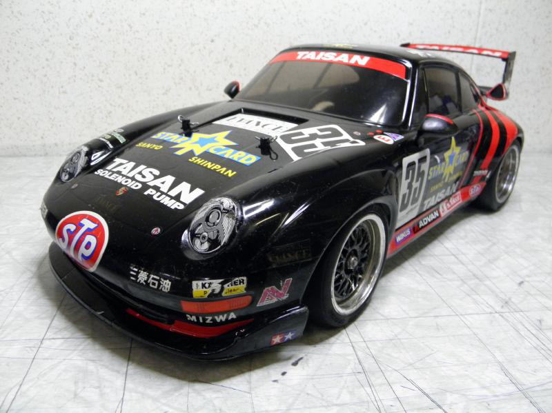 ポルシェ911 GT2 タイプ993 タイサン スターカード モデル カップカー