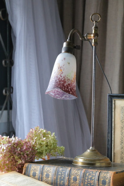 未使用ElegantCollectionアンティークなライトスタンド貴婦人の散歩 未