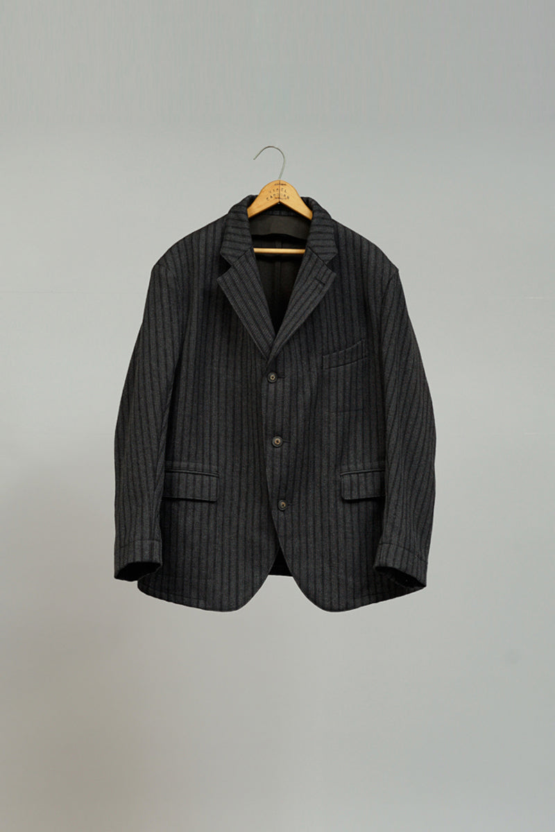 ナイジェル・ケーボン】MAN / ファーマージャケット - ストライプ