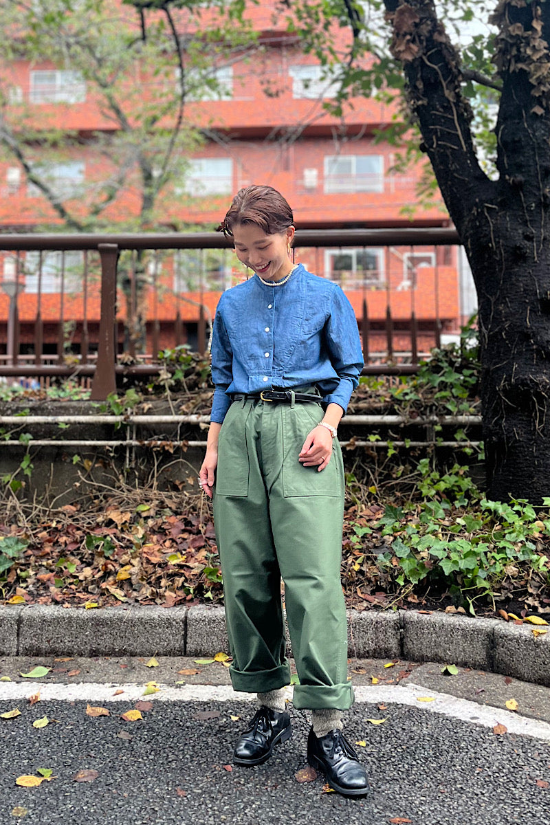 Styling]Nigel Cabourn WOMAN THE ARMY GYM NAKAMEGURO STORE 2023.9.4