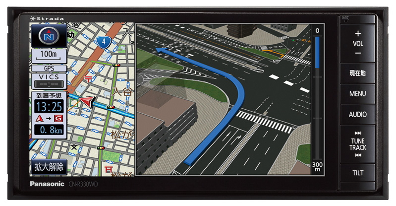 パナソニック、首都高の中央環状品川線を収録したストラーダ「CN