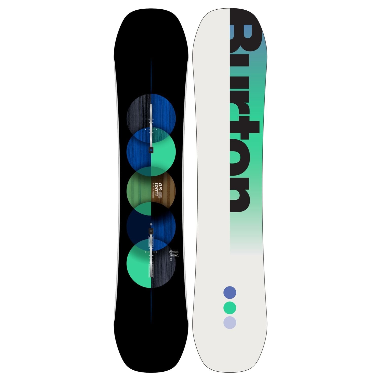 Burton Boys' Custom Smalls Snowboard 2025 – Darkside Snowboards
