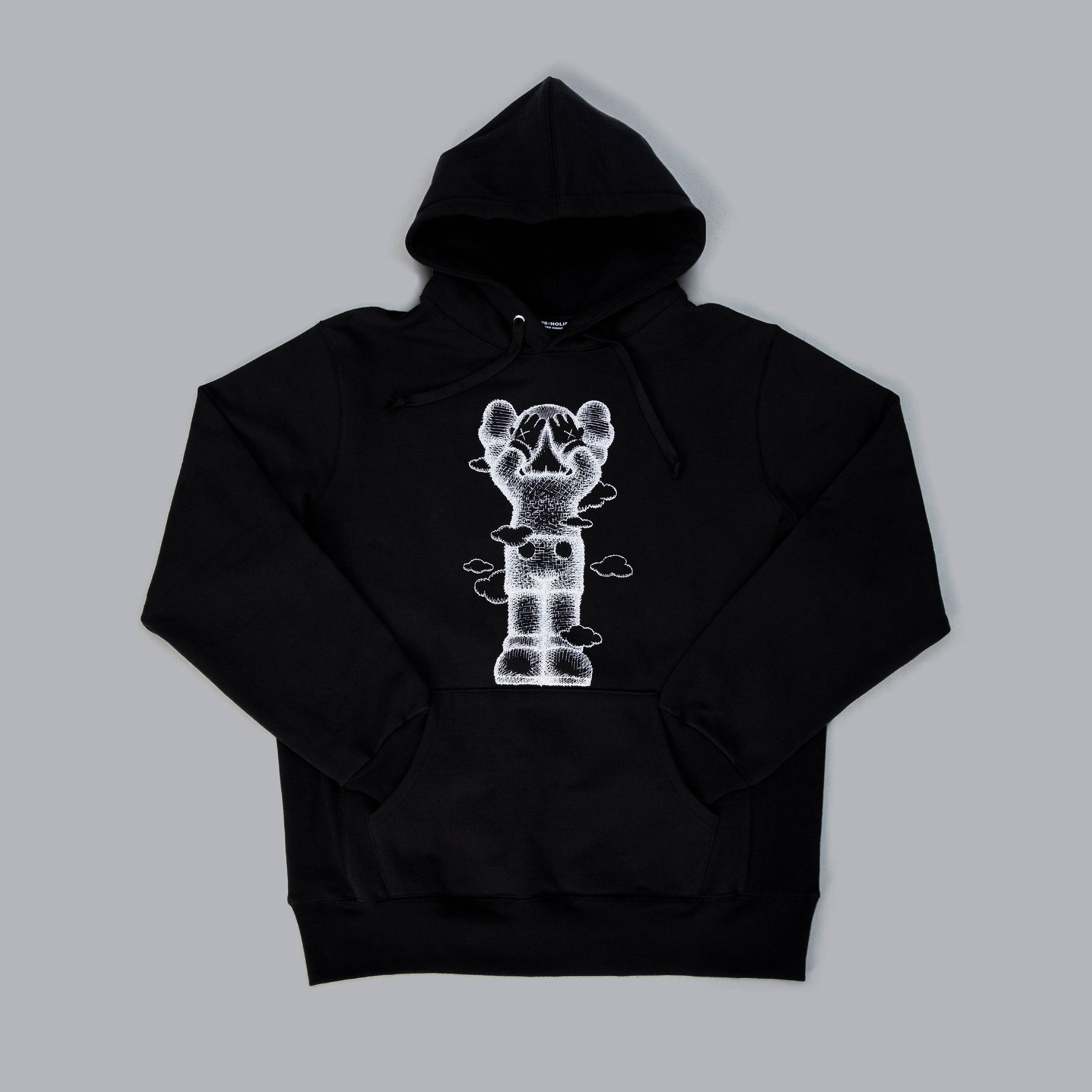 KAWS:HOLIDAY UK - Hoodie (Black) – DDTStore