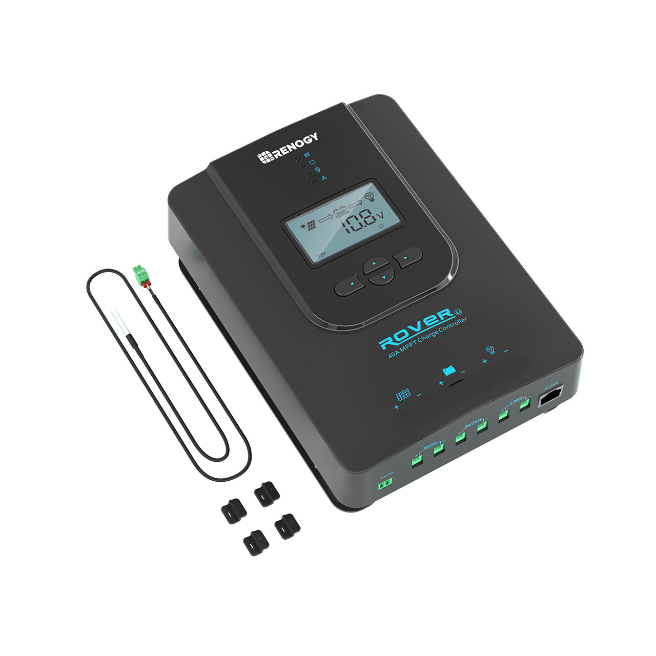 Rover Li 40 Amp MPPT Solar Charge Controller | Renogy Solar