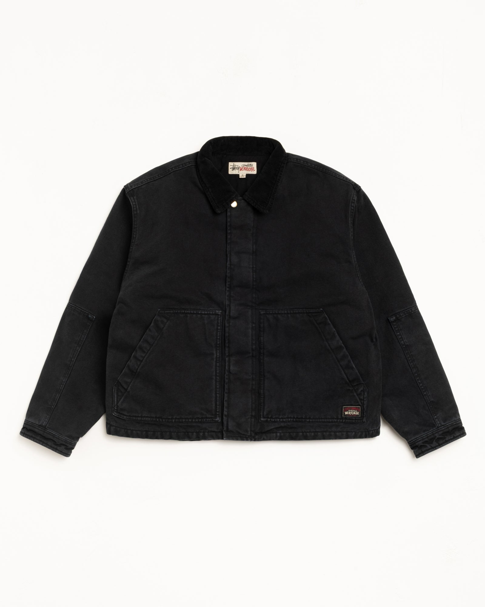 Workgear Jacket – Black | Outerwear | Stüssy Europe
