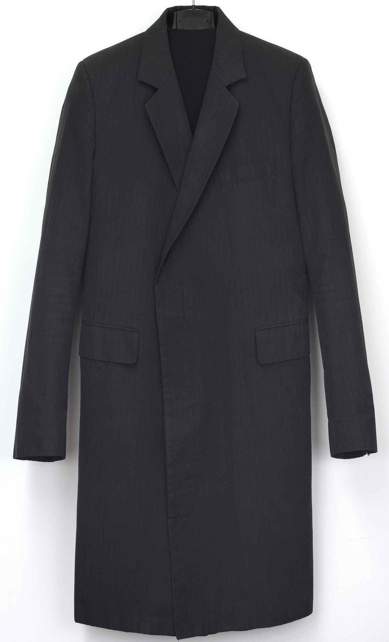 Raf Simons 2003 Vintage Laddered Cotton Classic Tailored Coat – ENDYMA