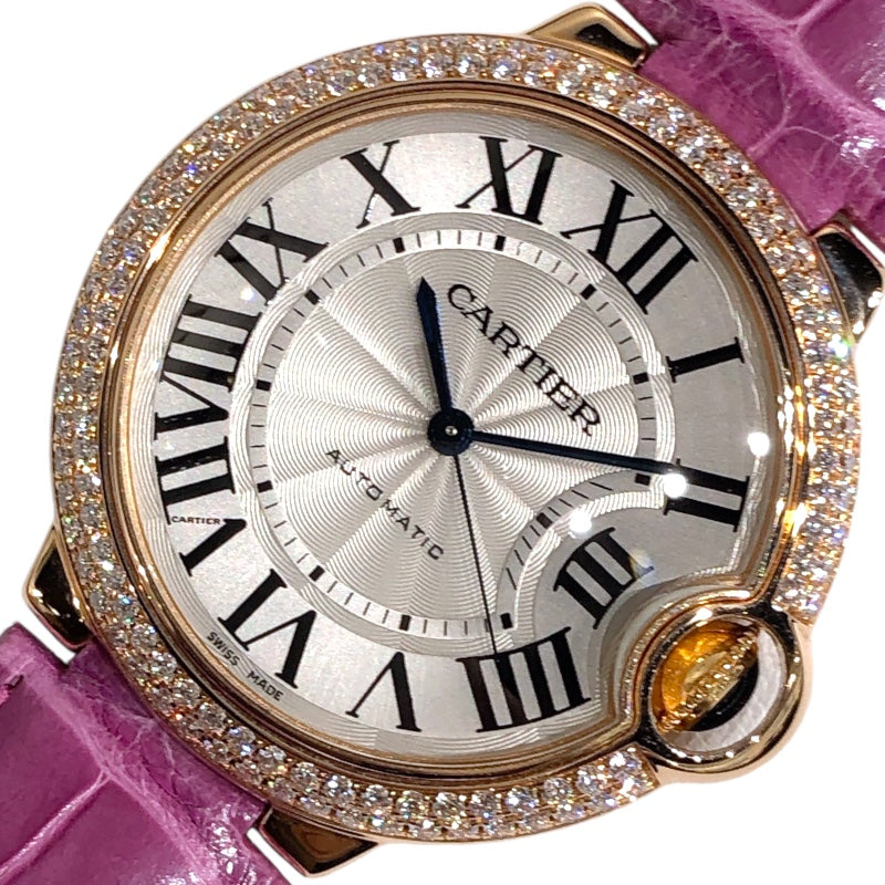 カルティエ Cartier バロンブルー ドゥ カルティエ WJBB0009 K18ピンク