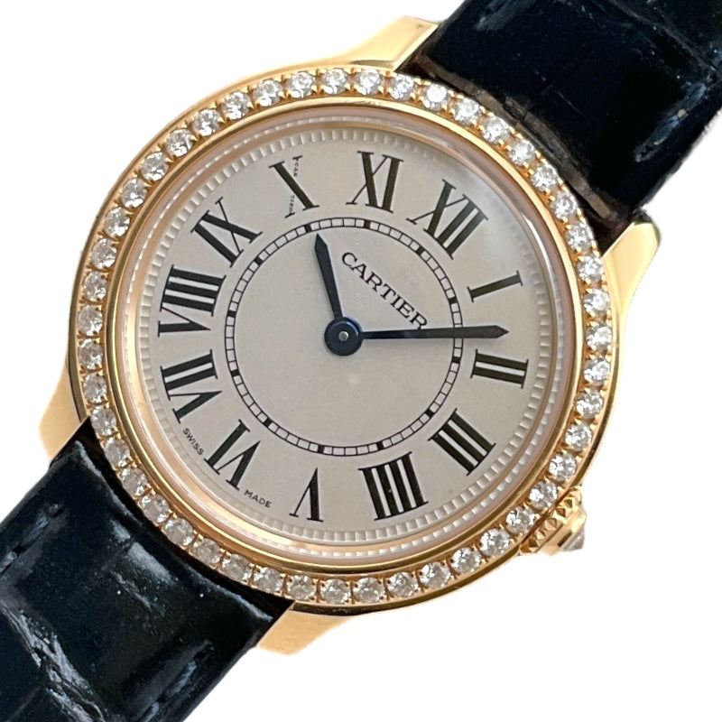 カルティエ Cartier ロンド ルイ カルティエ WJRN0009 K18ピンク