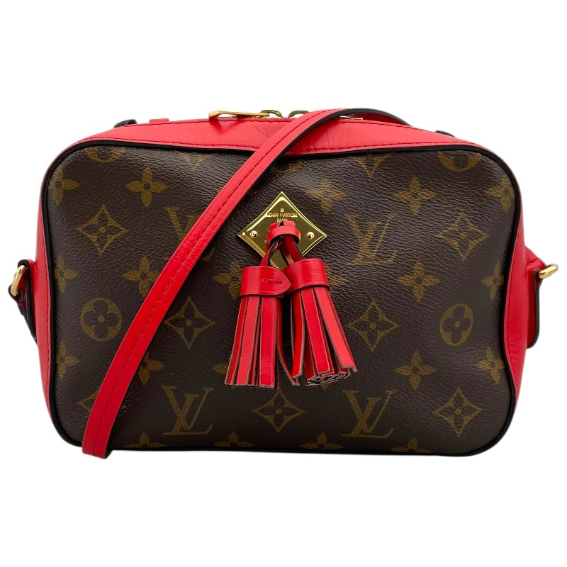 ルイ・ヴィトン LOUIS VUITTON サントンジュ M43556 ブラウン レッド