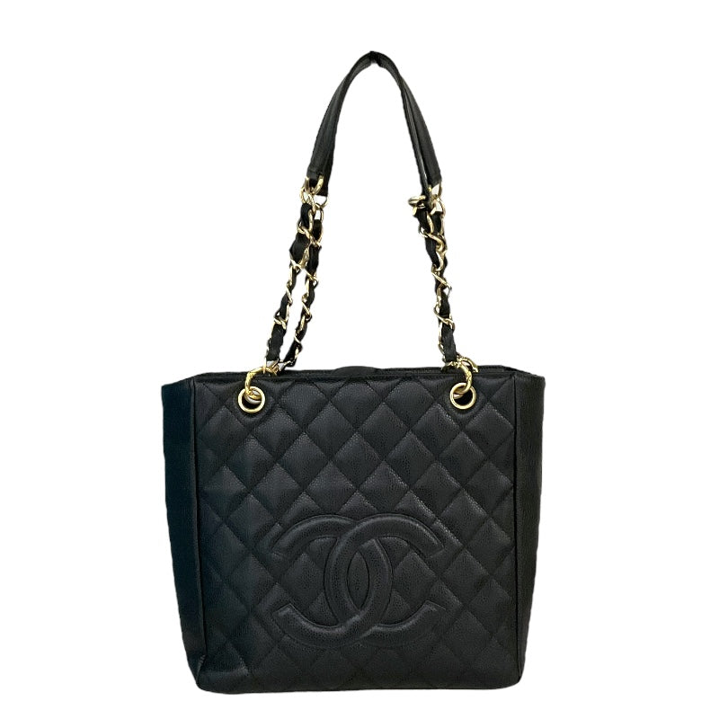 シャネル CHANEL PSTチェーントートバッグ A20994 ブラック/ゴールド