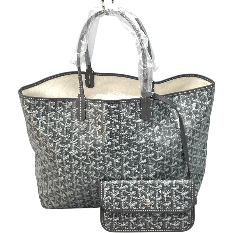 ゴヤール GOYARD サンルイPM グレー ゴヤールディンキャンバス