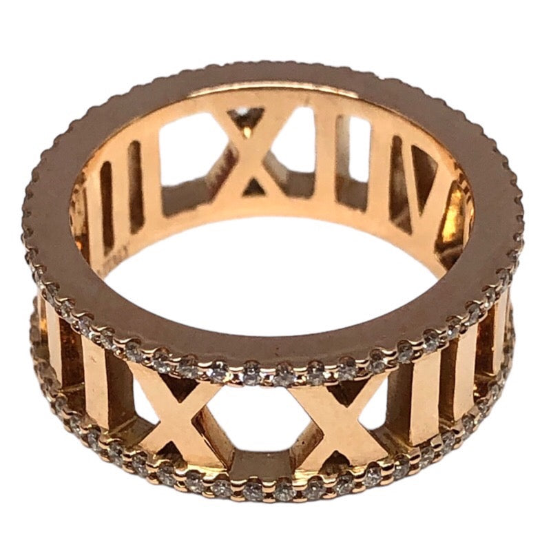ティファニー TIFFANY＆CO アトラス オープンリング 750PG ジュエリー