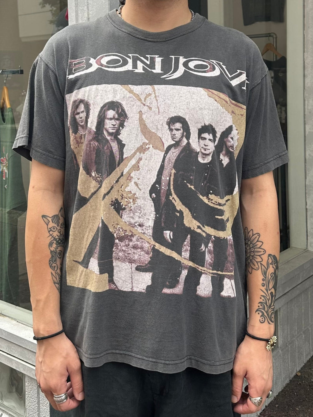 90's BON JOVI「Keep The Faith World Tour」バンドTシャツ – FUJI STORE