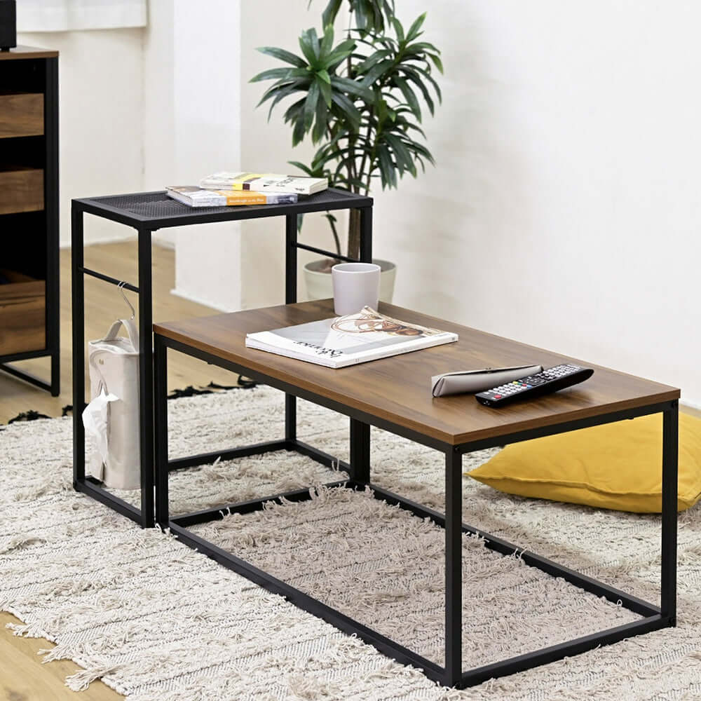 ネストテーブル おしゃれ ビンテージ 高さ60cm 2個セット