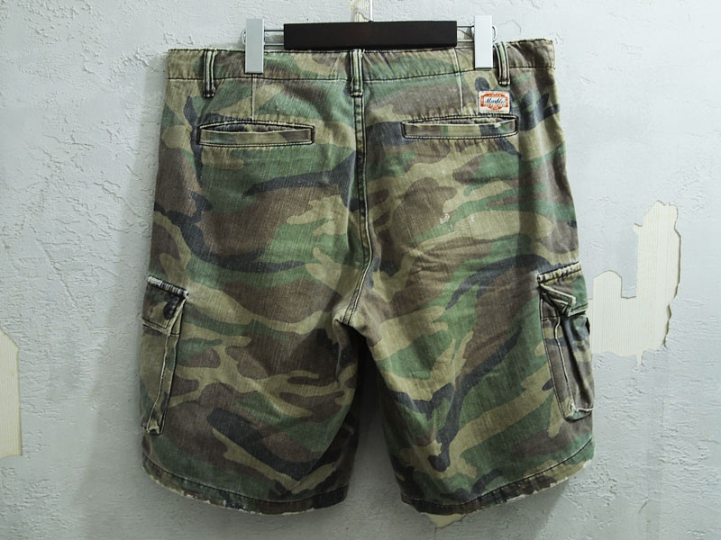 Marbles カーゴショーツ ショートパンツ カモ 迷彩 CAMO L マーブルズ