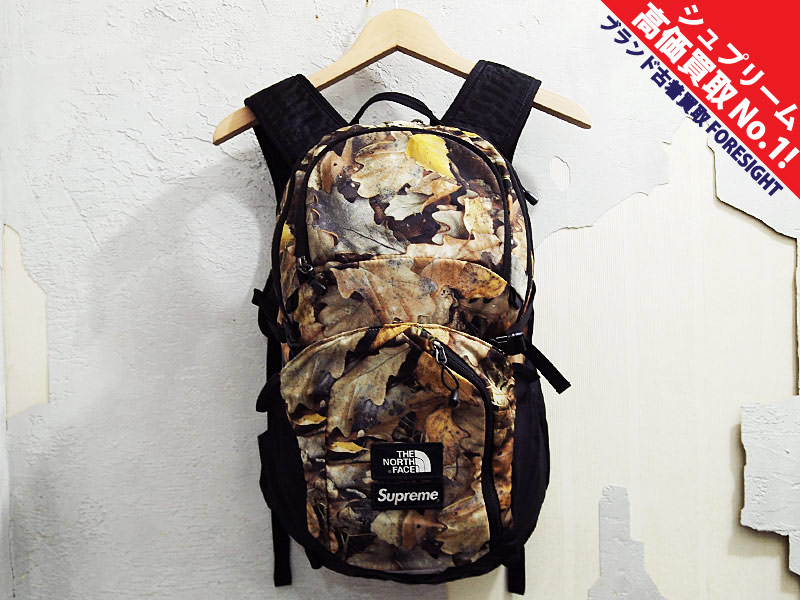 Supreme×THE NORTH FACE 'Leaves Pocono Backpack'バックパック ノース